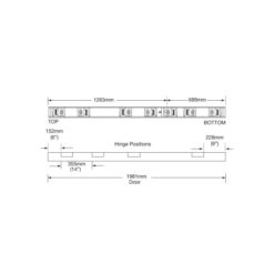 Alternative view of TREND Contractor Skeleton Hinge Jig (Two Piece)