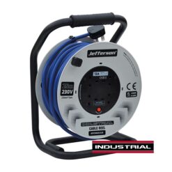 JEFFERSON Cable Reel (230V, 40m, 13A, 2.5mm, 4 Socket)