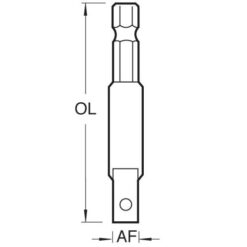 TREND SNAPPY Square Drive Adaptor (1/2") - Image 2