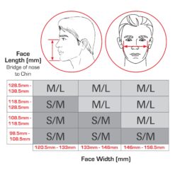 Alternative view of TREND AIR STEALTH Half Mask (P3, M/L)