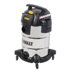 DEWALT WetnDry Vacumn (220V, 30L, 1050W, S. Steel, 37.8L/s)