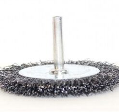 SADU Wire Wheel Brush (70mm, Steel, 6mm Shank)
