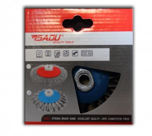 SADU Wire Conical Knot Brush