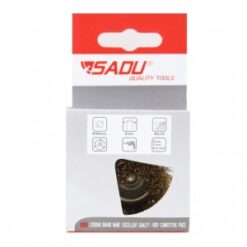 SADU Wire Cup Brush (50mm, Brass, 6mm Shank)