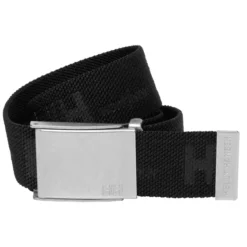HELLY HANSEN Logo Webbing Belt (Black)