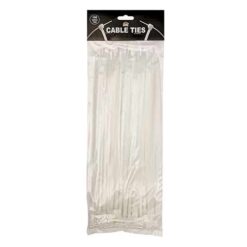 ARC Cable Ties (430x4.8mm, Clear, 100 Piece)