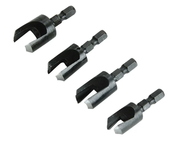 FAITHFULL Plug Cutter Set (No.6-12, 4 Piece)