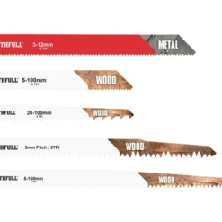 FAITHFULL Recip Blade Set (15 Piece)