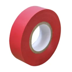 FAITHFULL PVC Electrical Tape (Red, 19mm, 20m)