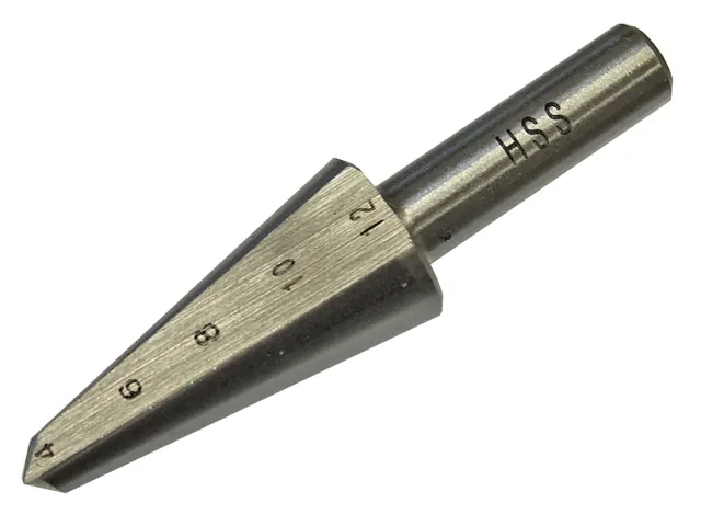 FAITHFULL HSS Taper Drill Bit (4-12mm)