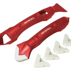 FAITHFULL Silicone Scraper Kit (Two Piece)