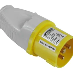 FAITHFULL Yellow Plug (16A, 110V)
