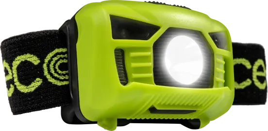 LUCECO Head Torch (150LM, 3W, 6500K, Motion Sensor)