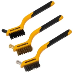 ROUGHNECK Mini Wire Brush Set (3 Piece)