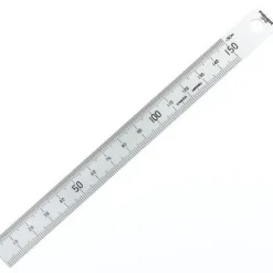 RST Satin Chrome Rule (150mm/6")