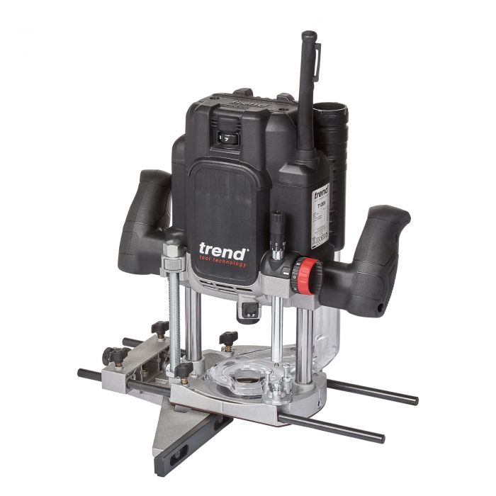 TREND Variable Speed Plunge Router (1/2", 2100W, 240V, ND)