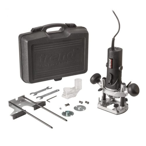 TREND Variable Speed Router (1/4″, 850W, 240V, ND) – Frank Clark Ltd