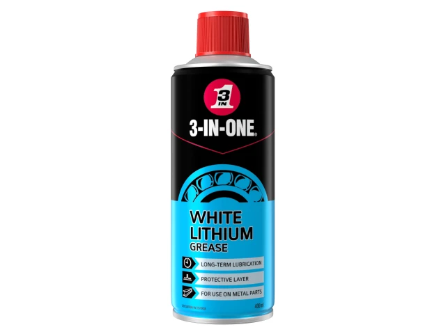 3-IN-ONE White Lithium Grease (400ml)