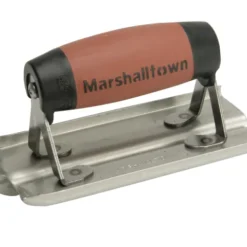 MARSHALLTOWN Groover Trowel (6"x3", SS, DuraSoft)