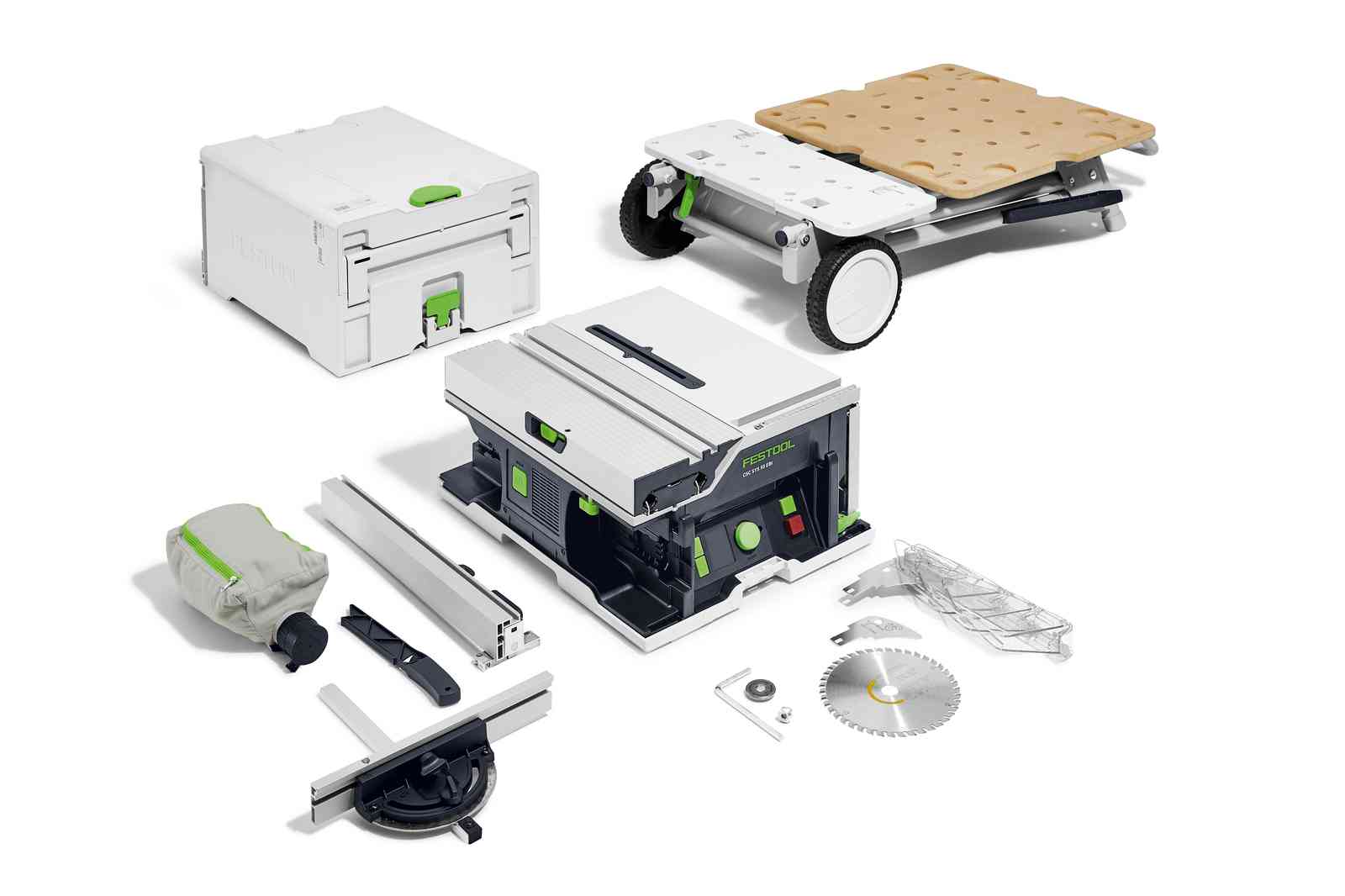 FESTOOL Cordless Table Saw (CSC SYS 50 EBI-Basic-Set)
