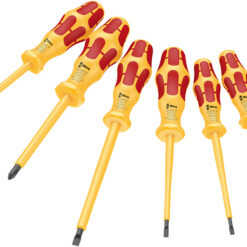 WERA Kraftform VDE Screwdriver Set (6 Piece, SL/PH)