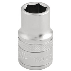 DRAPER 6 Point Socket (12mm, 1/2" Drive)