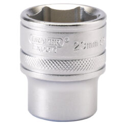 DRAPER 6 Point Socket (23mm, 1/2" Drive)
