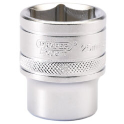 DRAPER 6 Point Socket (25mm, 1/2" Drive)