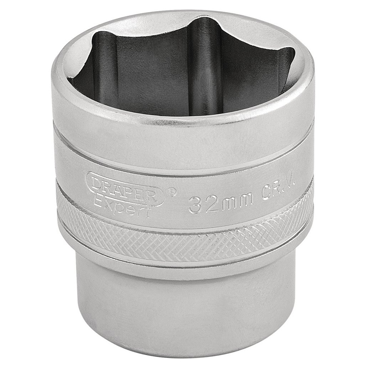 DRAPER 6 Point Socket (32mm, 1/2" Drive)