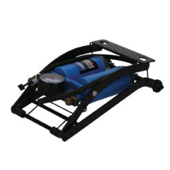 DRAPER Double Cylinder Foot Pump with Pressure Guage