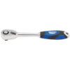 DRAPER Ratchet (3/8" Drive, 72 Tooth, Soft Grip)