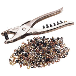 DRAPER Interhchangeable Hole Punch & Eyelet Pliers (210mm)