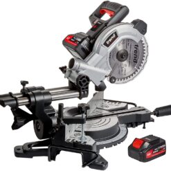 TREND 18V 184mm Mitre Saw Kit (2x 5Ah)