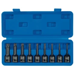 DRAPER Impact TX Socket Set (1/2" Drive, 9 Piece)