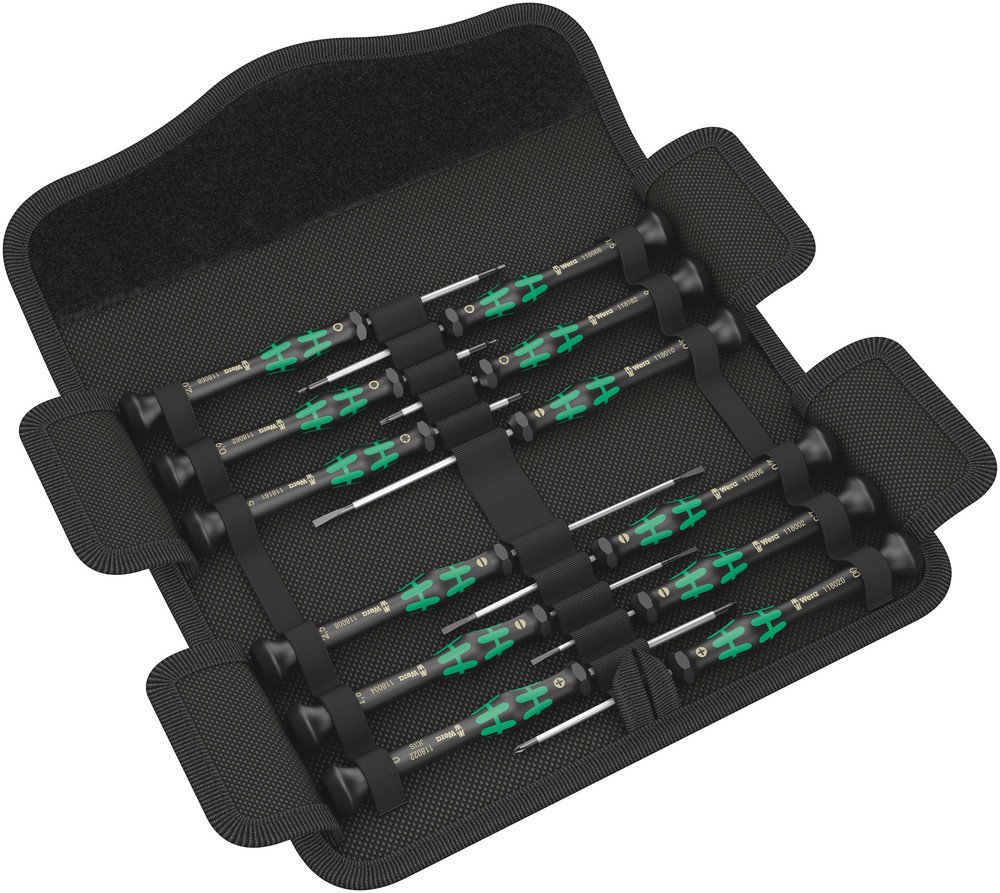 WERA Kraftform Micro Screwdriver Set (12 Piece)
