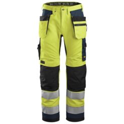 SNICKERS High-Vis Work Trousers with Holster Pockets (6230)