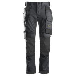 Alternative view of SNICKERS Stretch Slim Fit Trousers with Holster Pockets (6241)