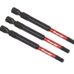 SEALEY Impact Bit (4mm HEX, 75mm, 3 Piece)