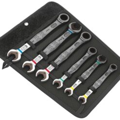 WERA Joker 6000/6002 Ratchet Combination Spanner Set (6 Piece)