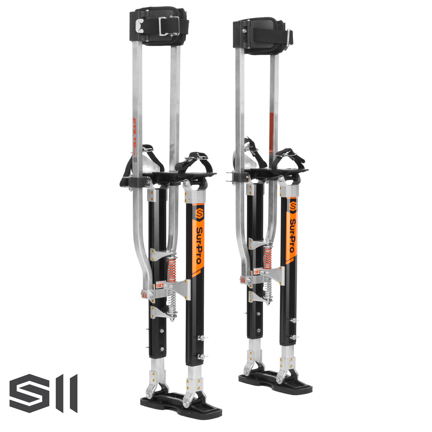 SURPRO S2 Souble Sided Stilts (20-30", Magnesium)