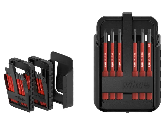 WIHA SlimBit VDE Bit Set (15 Piece, TX/TXP)