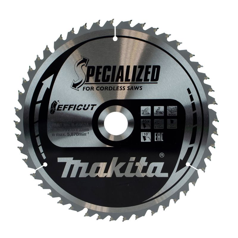 MAKITA Saw Blade (260x30mm, 45T, Cordless)
