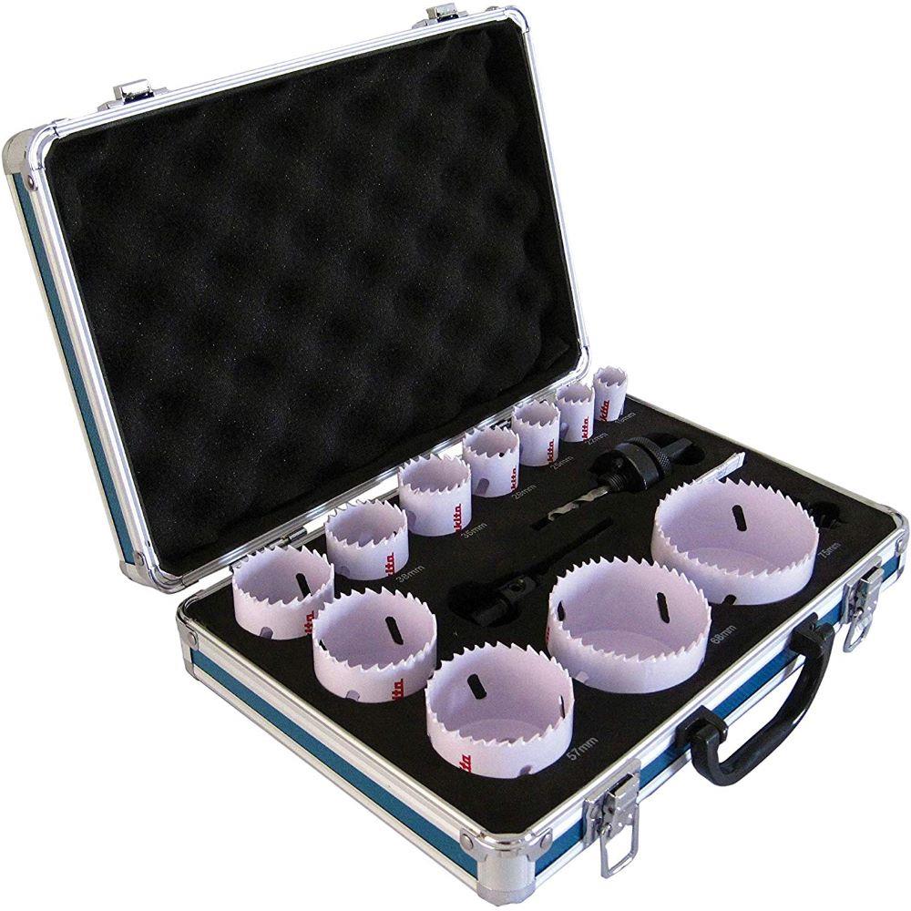 MAKITA Holesaw Set (14 Piece, 19-75mm, BiM)
