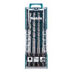 MAKITA SDS-Plus Bit Set (4 Piece, 6.5-12mm)