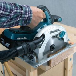 MAKITA 2x18V Circular Saw (Bare Unit, 190mm) 68.5mm Depth - Image 3