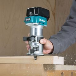 Alternative view of MAKITA 18V Router/Trimmer (Bare Unit, x3 Bases)