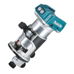 MAKITA 18V Router Trimmer (Bare Unit, x4 Bases)