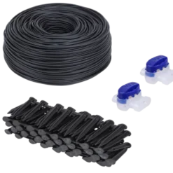 KRESS Installation Kit (1000m², 180mxBoundary Wire/250xPegs/2xConnectors)