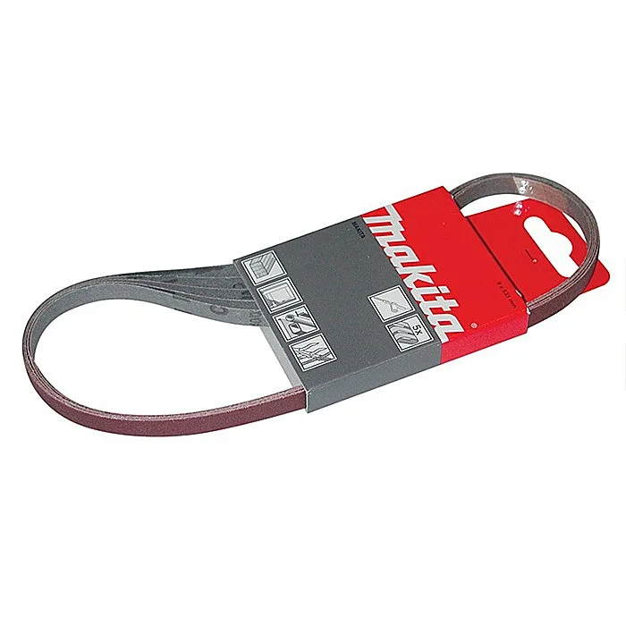MAKITA Sanding Belt (100G, 9x533mm, 5 Piece)