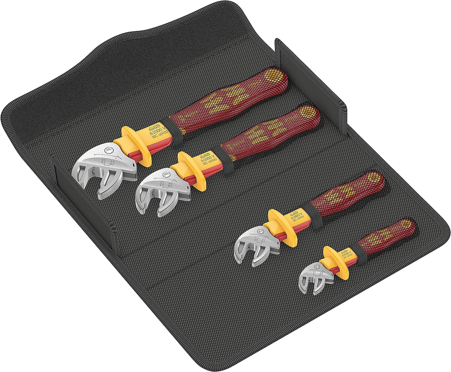 WERA Joker 6004 VDE Self Setting Spanner Set (4 Piece)